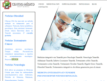 Tablet Screenshot of centromediconatural.com